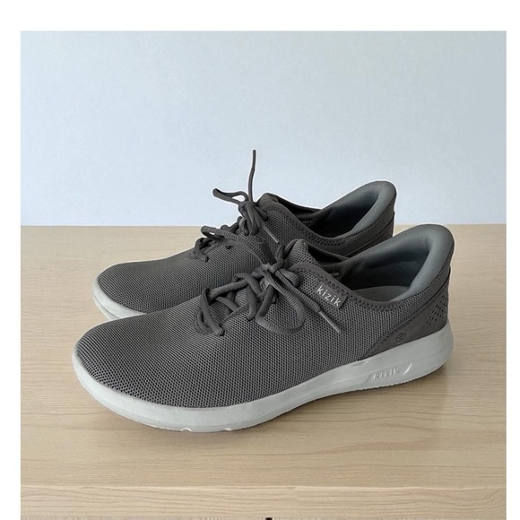 Kizik Madrid hands free sneakers grey 10.5 - Picture 1 of 9